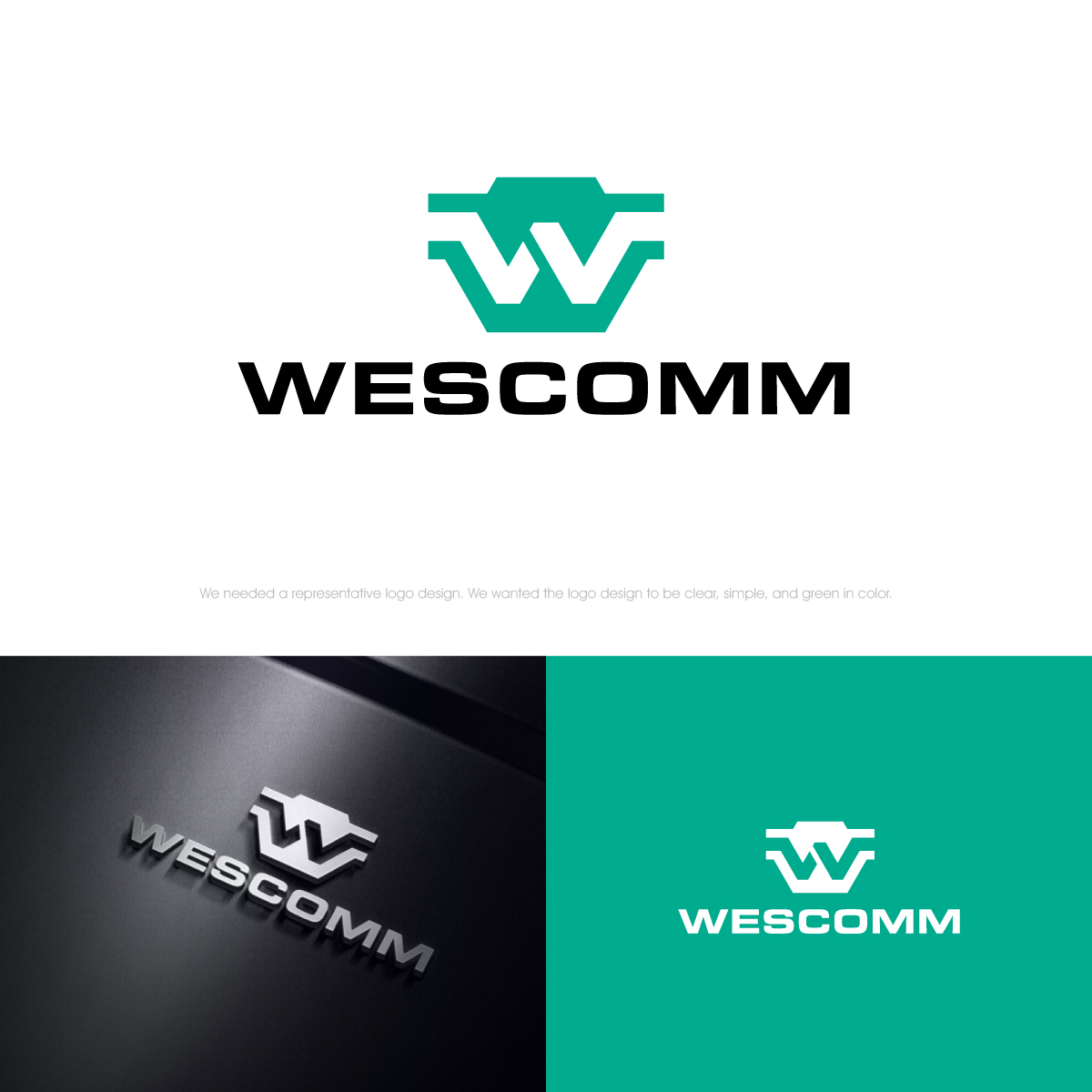 Logo Design by webeezine for Wescomm Precision Metal Products Limited | Design #31803437