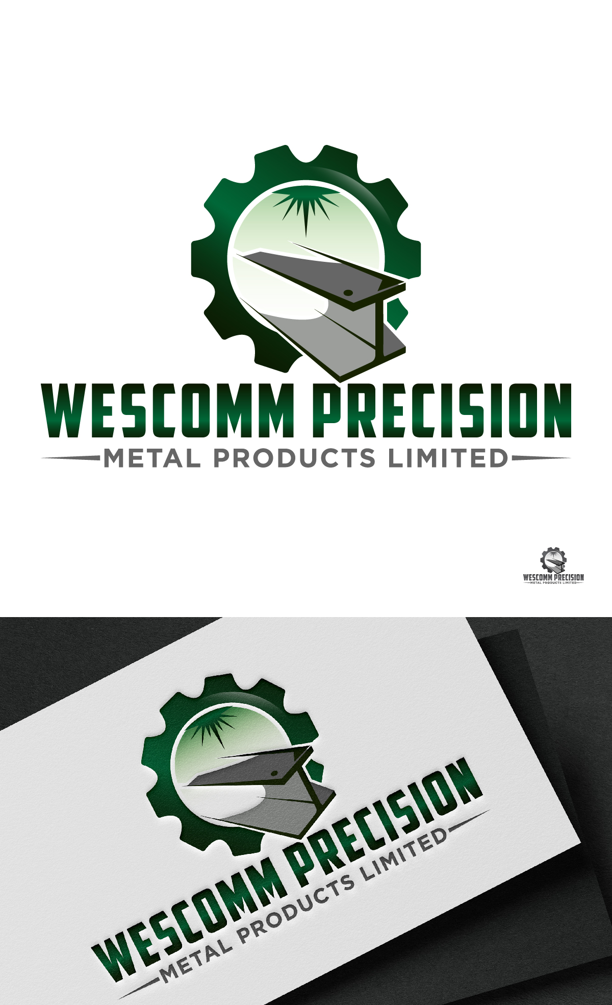 Logo Design by DesignLima for Wescomm Precision Metal Products Limited | Design #31791556