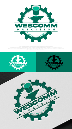 Logo Design by DesignLima for Wescomm Precision Metal Products Limited | Design: #31796868