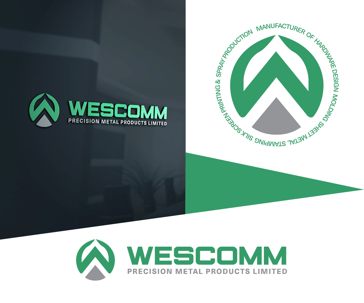 Logo Design by edwinnegz1 for Wescomm Precision Metal Products Limited | Design #31788715
