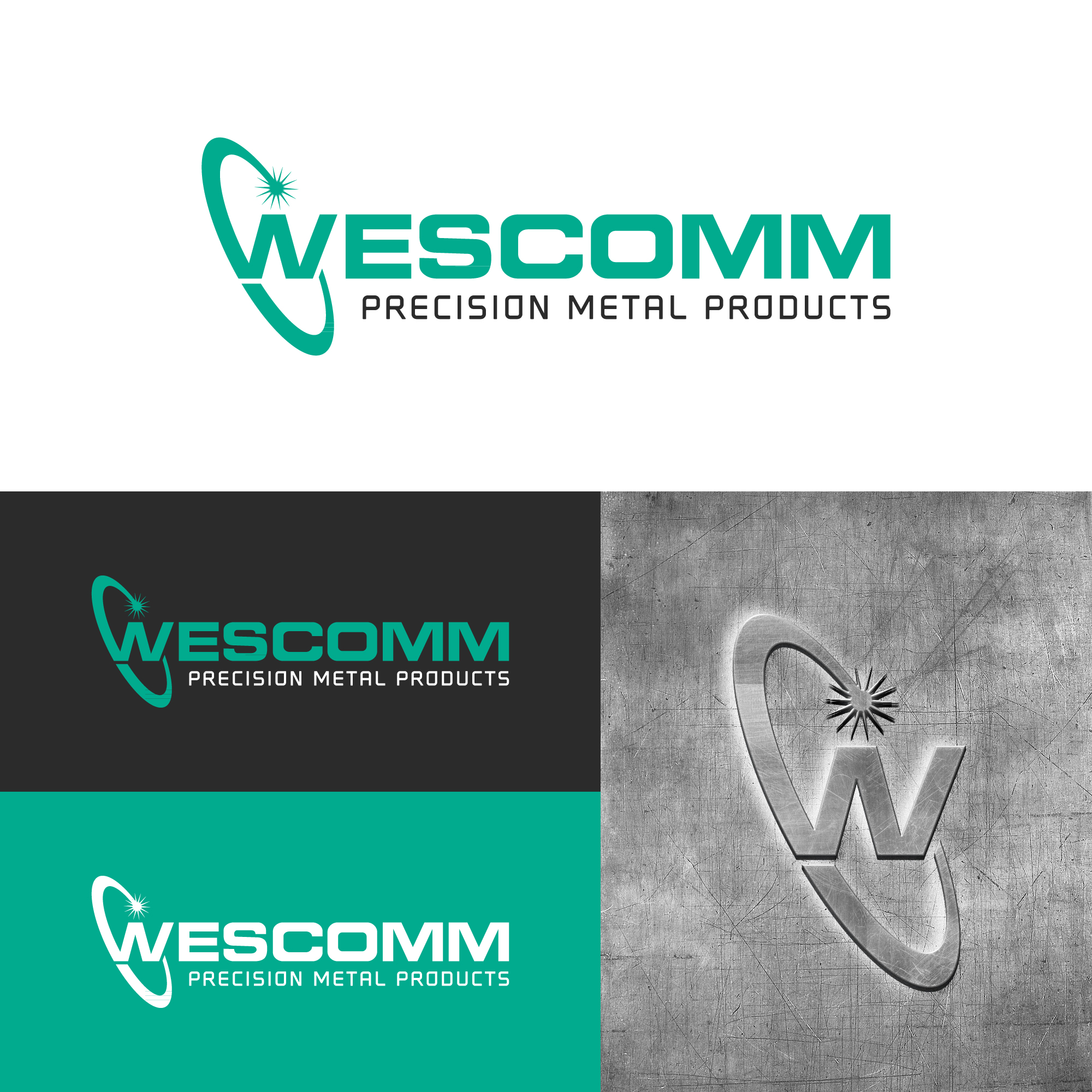 Logo Design by Md Shehidul Islam Rimon for Wescomm Precision Metal Products Limited | Design #31792405