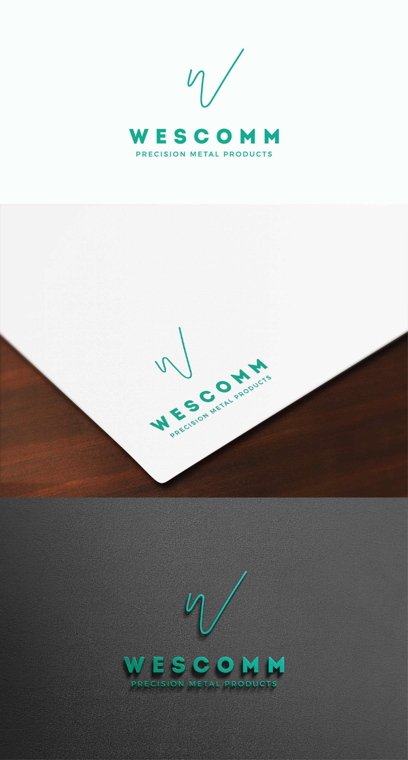 Logo Design by IMilenovic for Wescomm Precision Metal Products Limited | Design #31793336