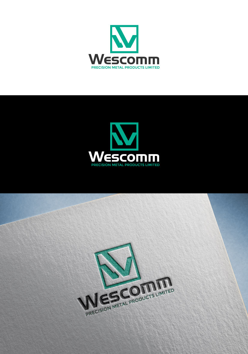 Logo Design by flora.c design for Wescomm Precision Metal Products Limited | Design #31793596