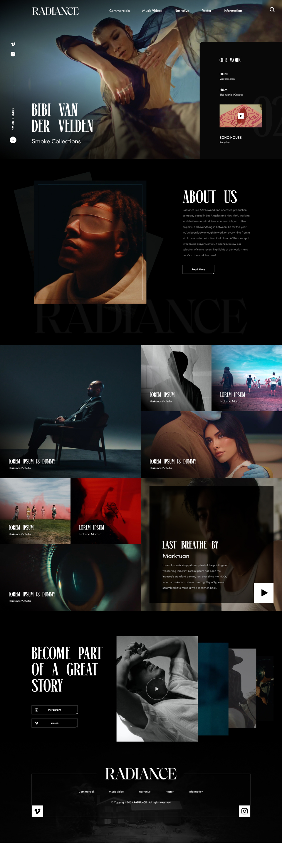 Web Design by Hafsa Fatymah for this project | Design #31799870