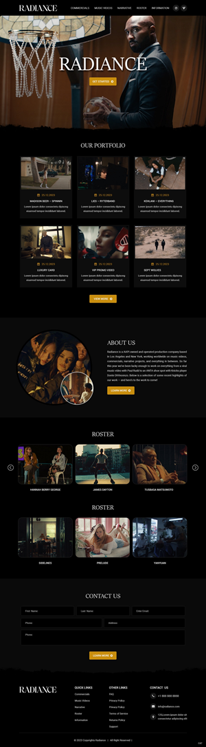 Web Design by pb for this project | Design: #31805045