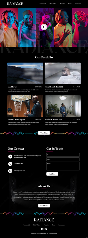 Web Design by pb for this project | Design: #31805047