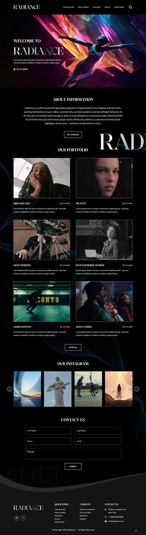 Web Design by pb for this project | Design: #31805049