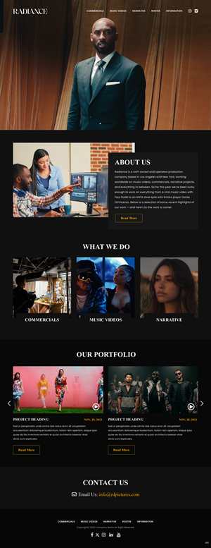 Web Design by pb for this project | Design: #31805065