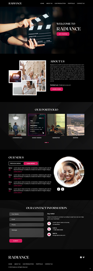 Web Design by pb for this project | Design: #31805067