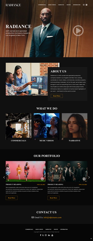 Web Design by pb for this project | Design: #31815953