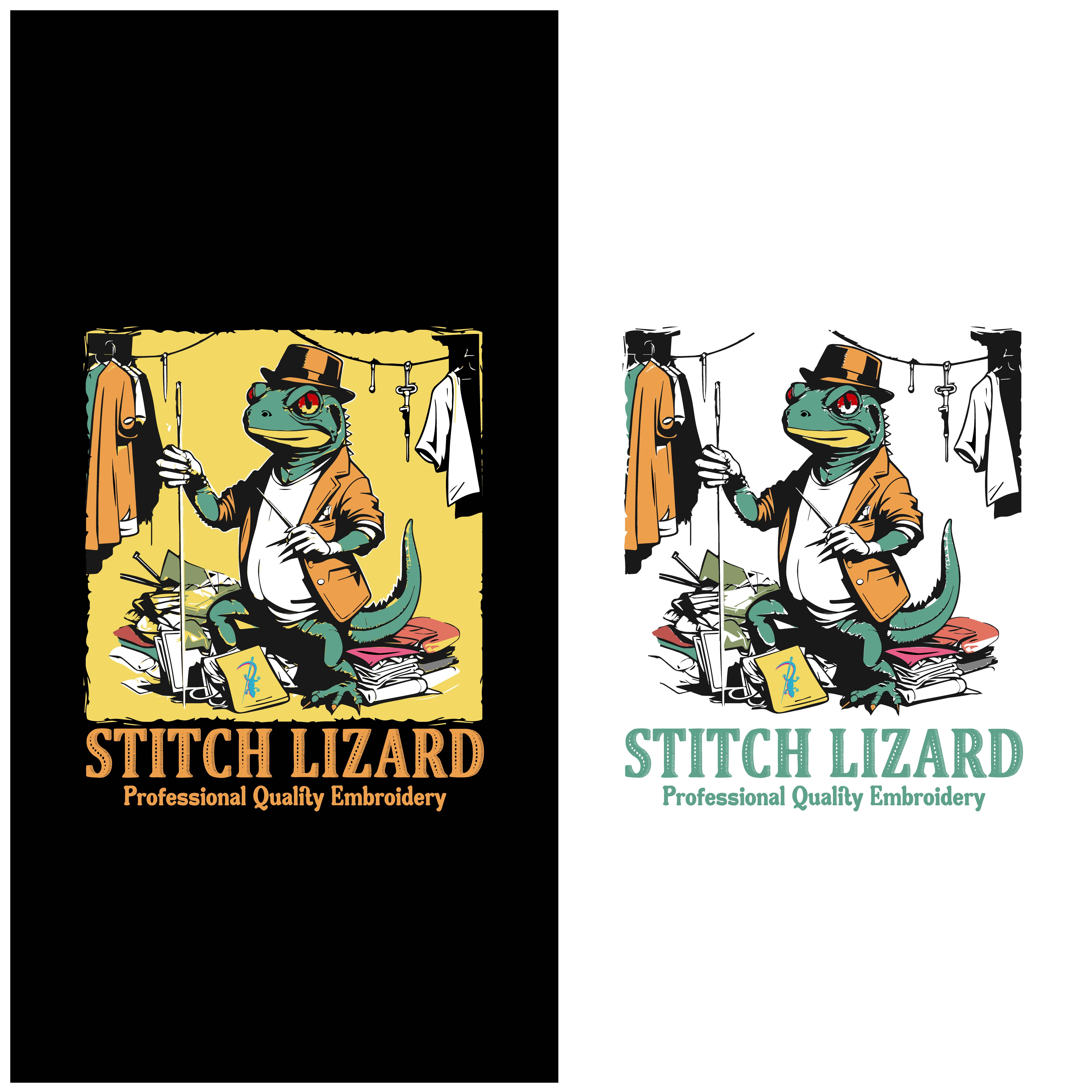 Diseño de Camiseta por onze design para Stitch Lizard  | Diseño #31808933