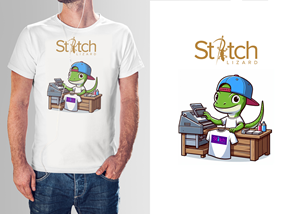 T-shirt Design by Pixel Rain for Stitch Lizard  | Design: #31828459
