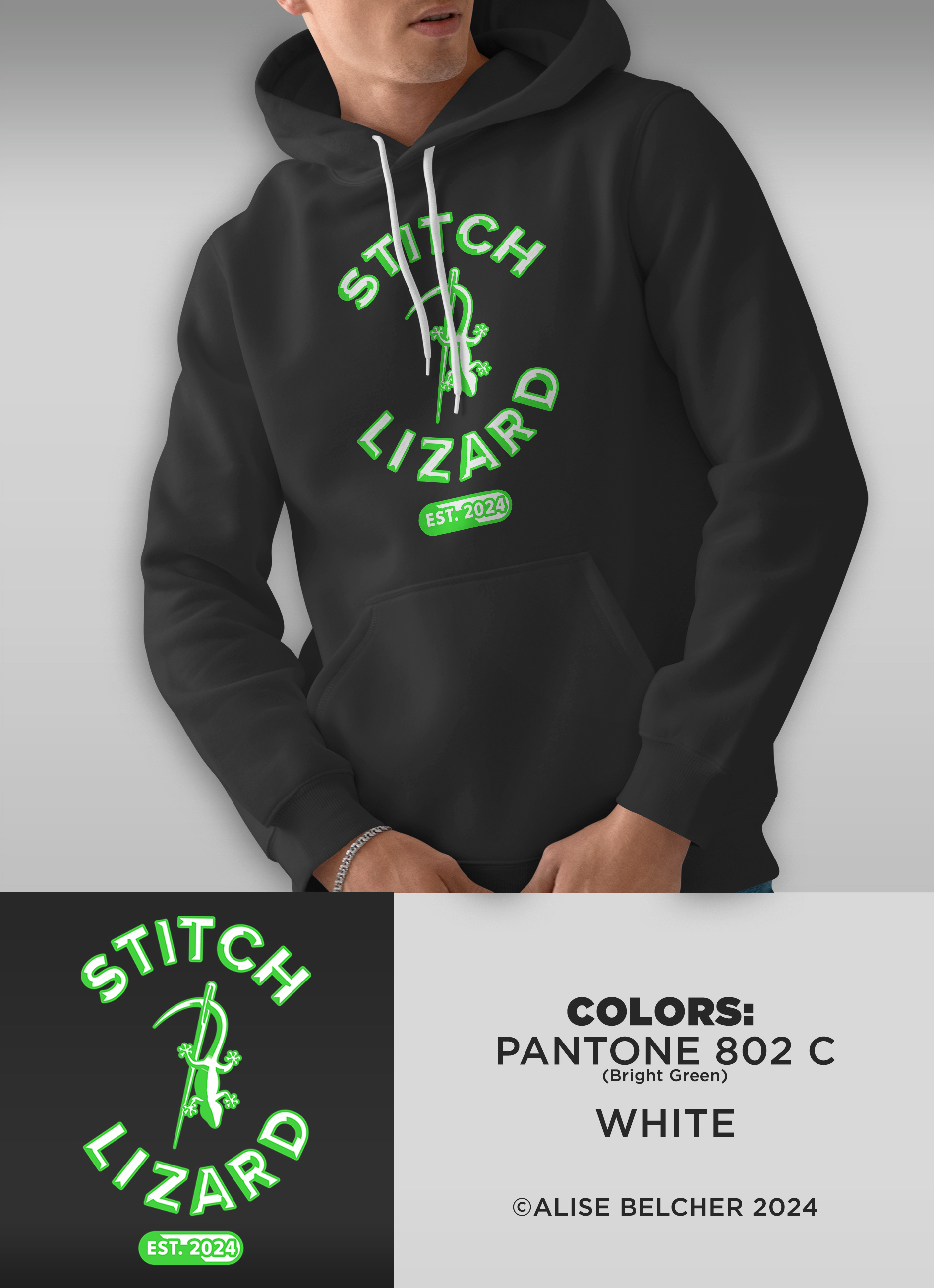T-shirt Design by Alise Belcher for Stitch Lizard  | Design #32062673