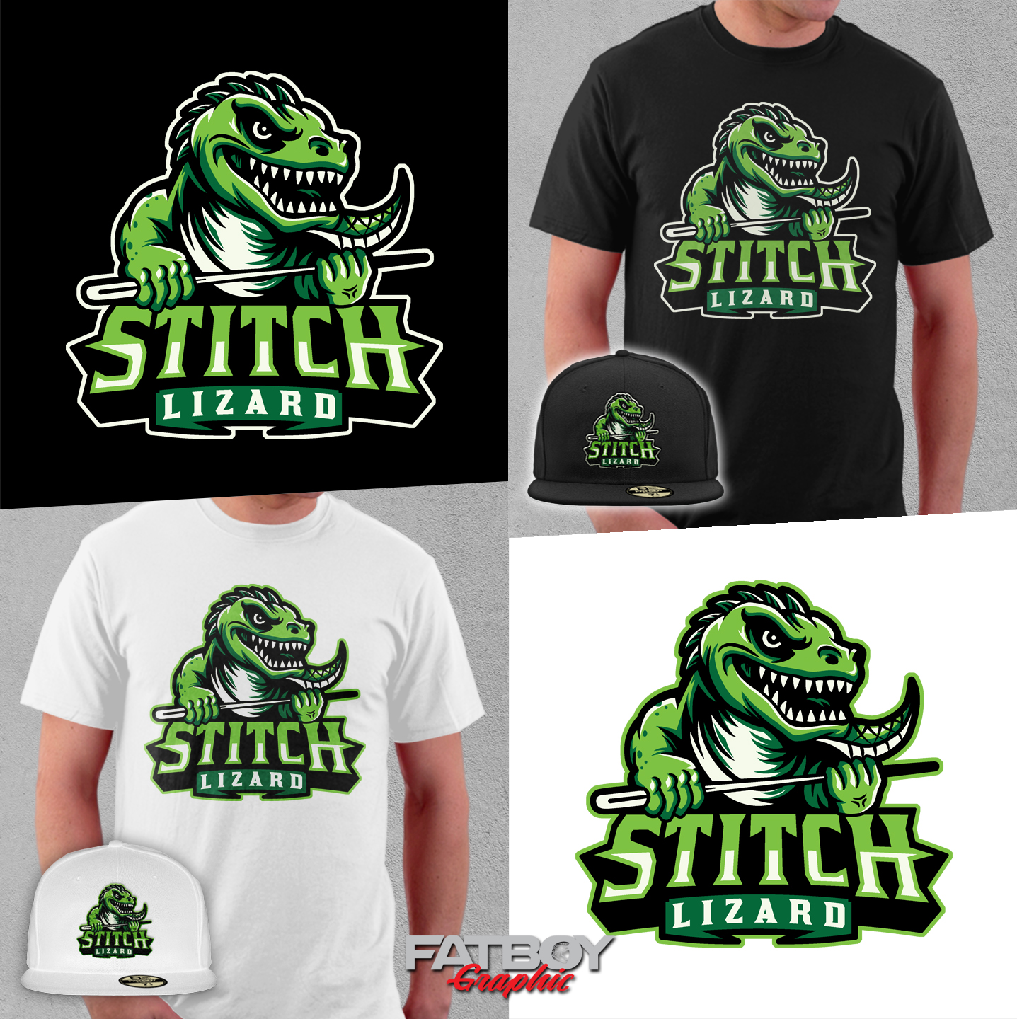 Diseño de Camiseta por Fatboy Graphic para Stitch Lizard  | Diseño #32096814