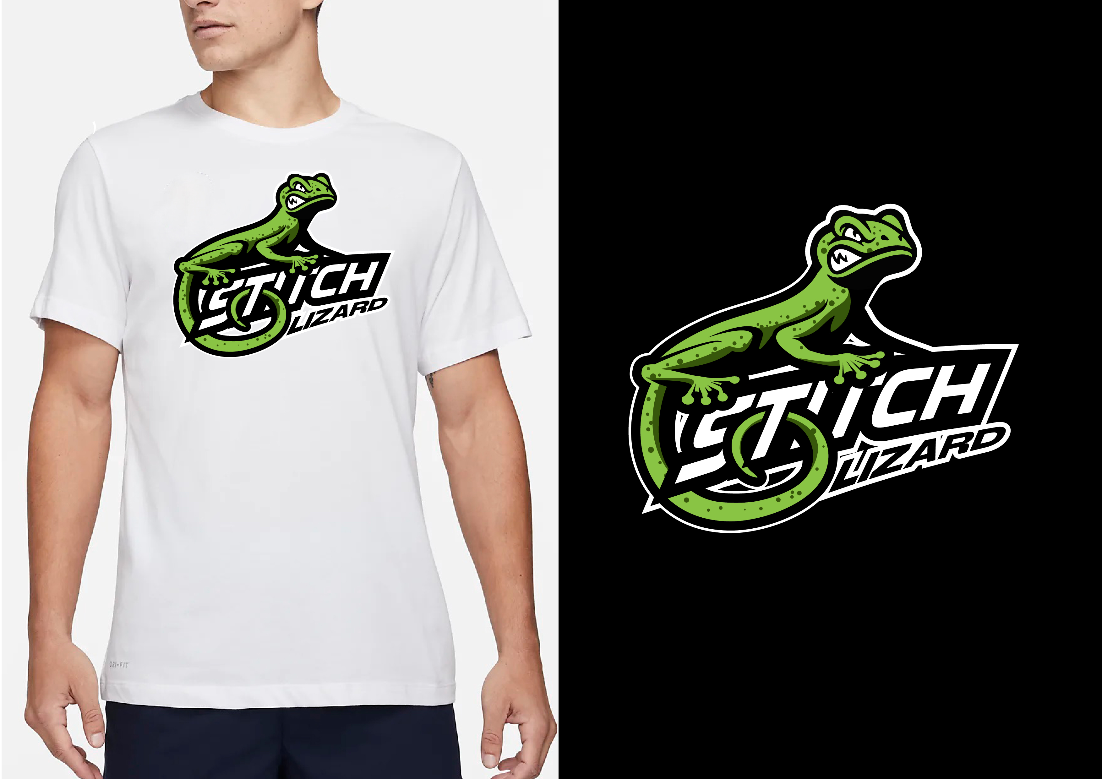T-shirt Design by ~idiaz~ for Stitch Lizard  | Design #32085494