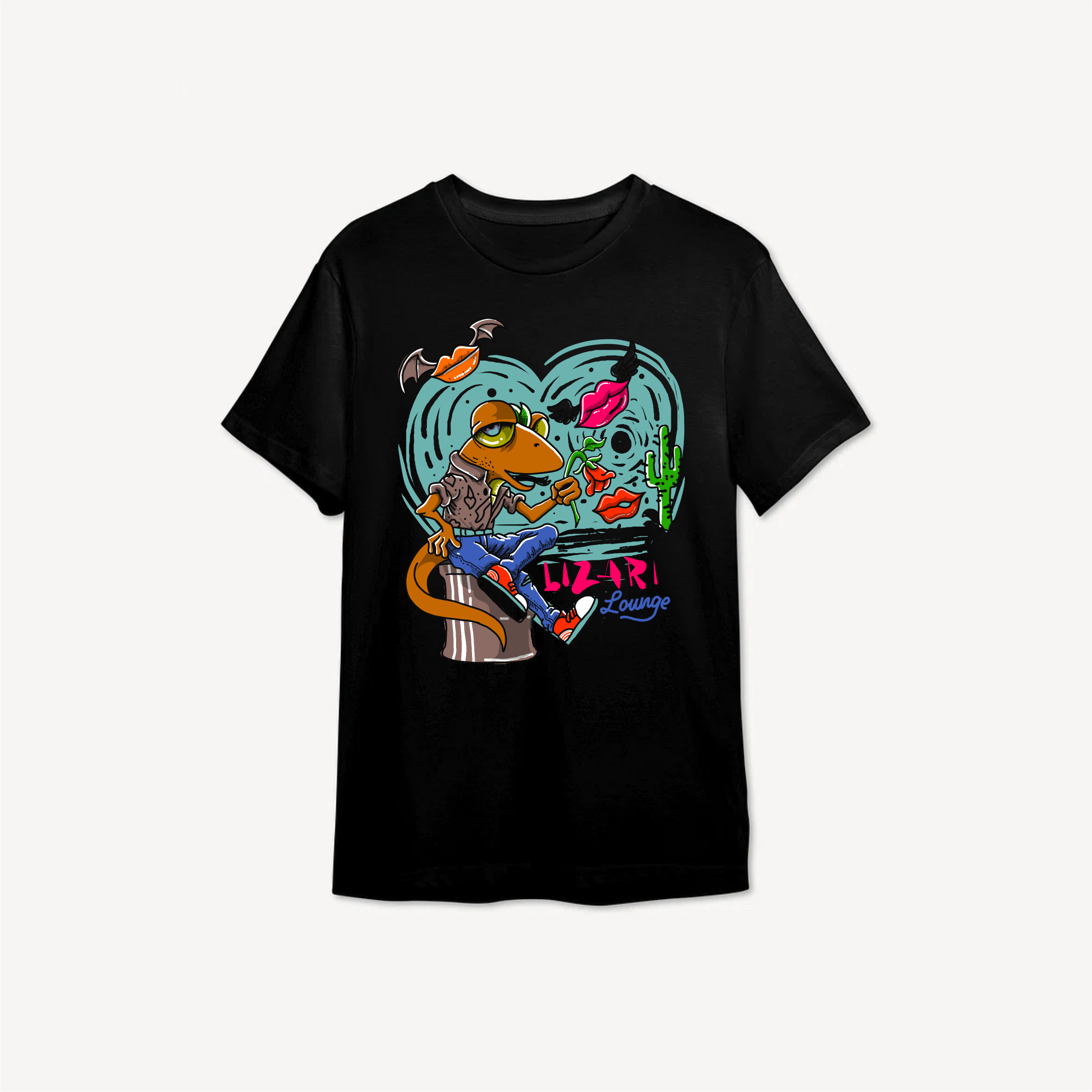T-shirt Design by vIctor for Stitch Lizard  | Design #31805141