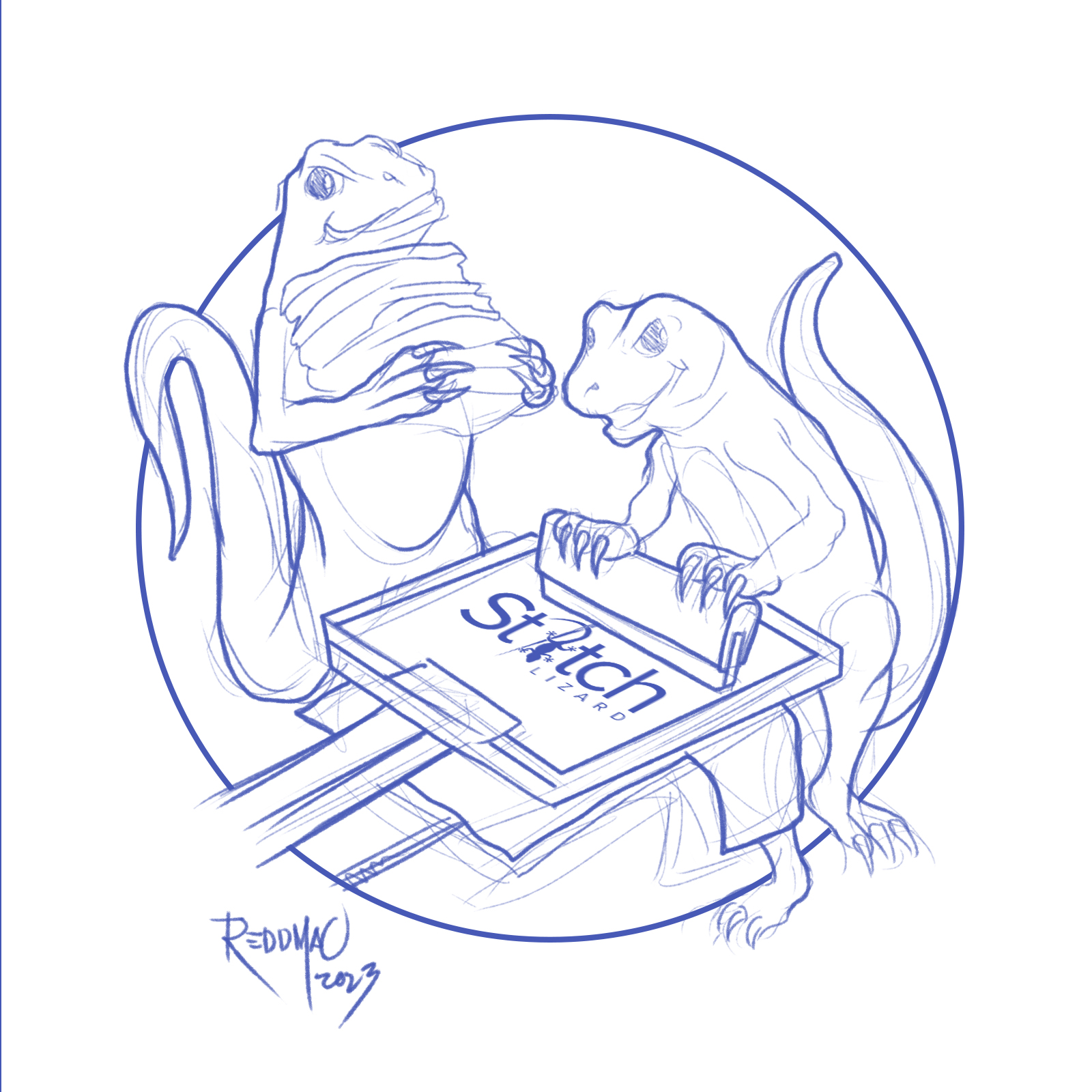 T-shirt Design by reddmac for Stitch Lizard  | Design #31797849
