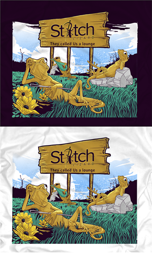 T-shirt Design by Yakuza20 for Stitch Lizard  | Design: #31844414