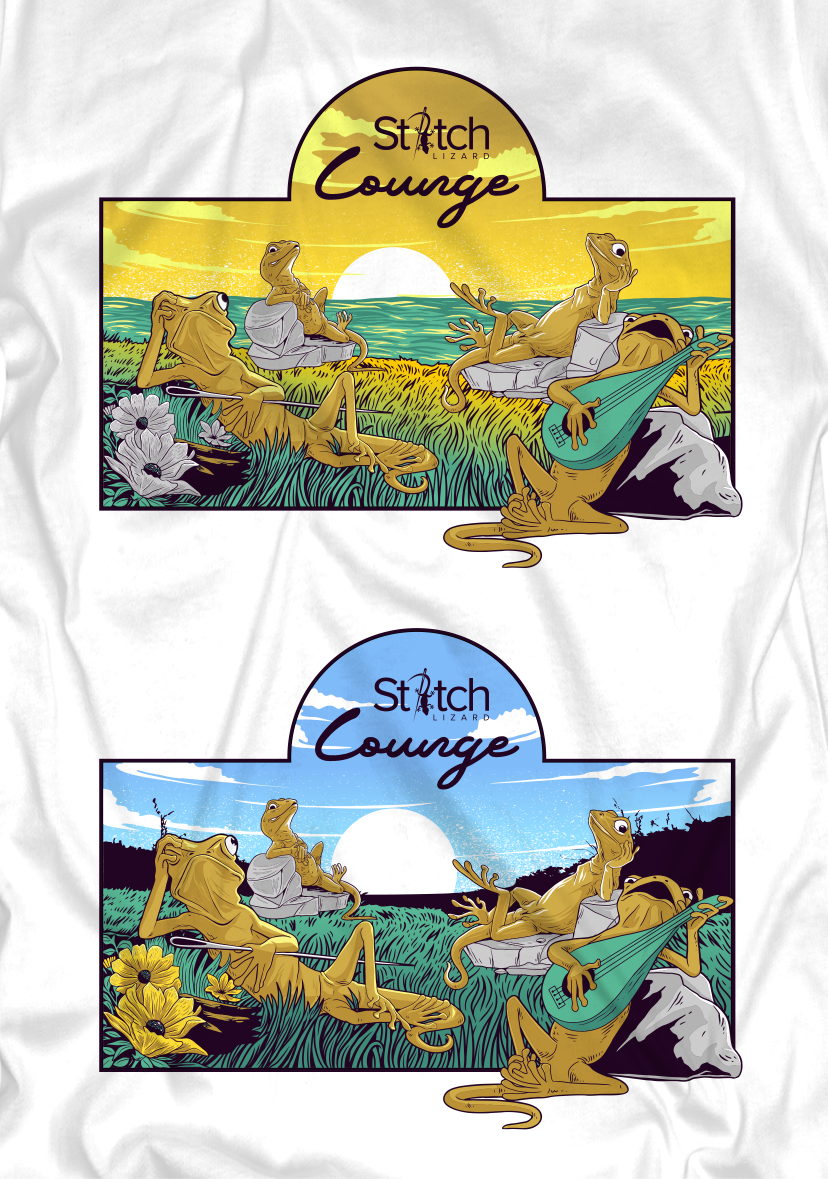 T-shirt Design by Yakuza20 for Stitch Lizard  | Design #31844971