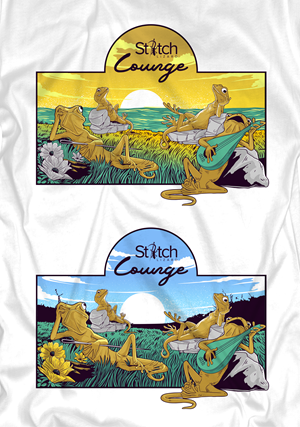 T-shirt Design by Yakuza20 for Stitch Lizard  | Design: #31844971