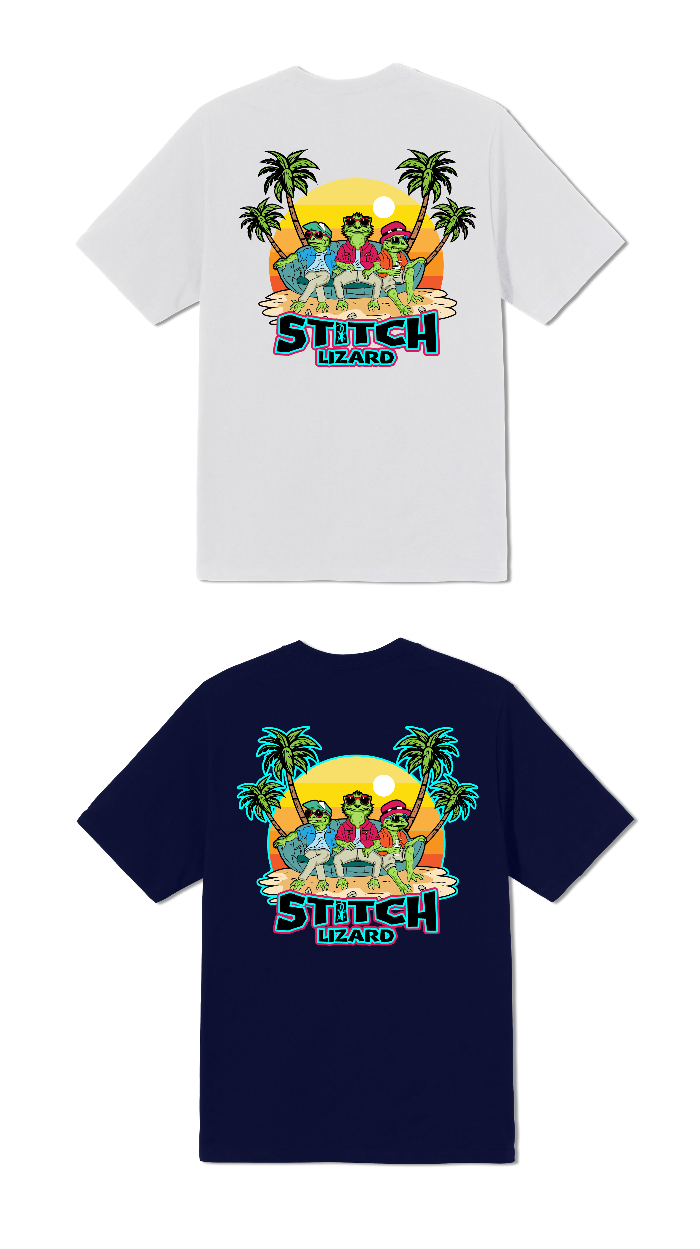 Diseño de Camiseta por dskyvbc para Stitch Lizard  | Diseño #31810994