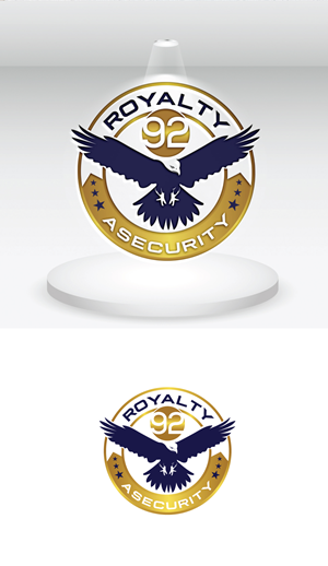 Logo Design by Om Namah Shivay for Royalty 92 Security | Design #31800060