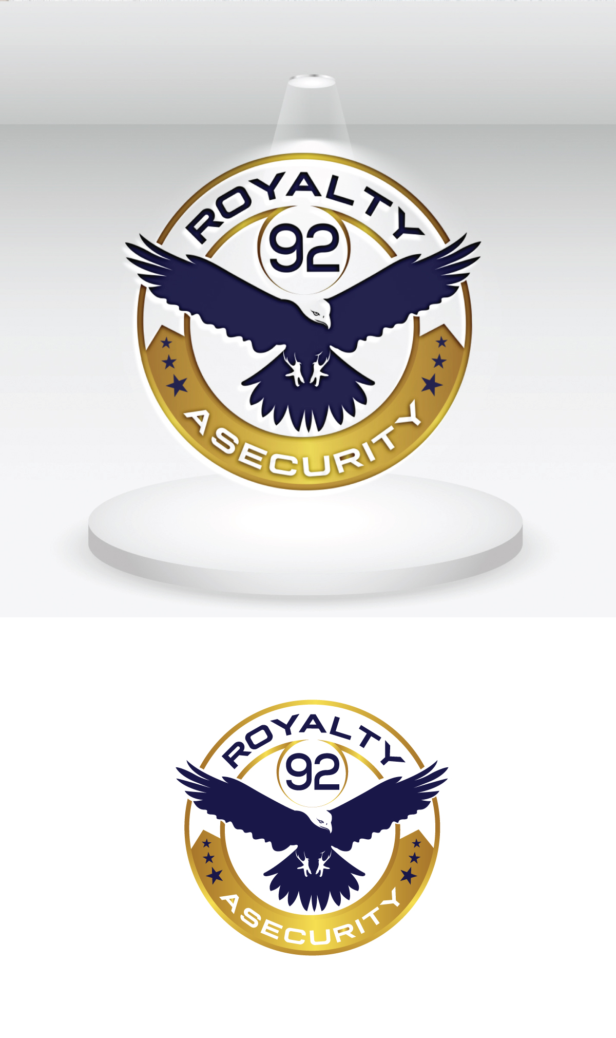 Diseño de Logo por Om Namah Shivay para Royalty 92 Security | Diseño #31800062
