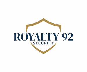 Logo Design by Thati Designs for Royalty 92 Security | Design: #31797347