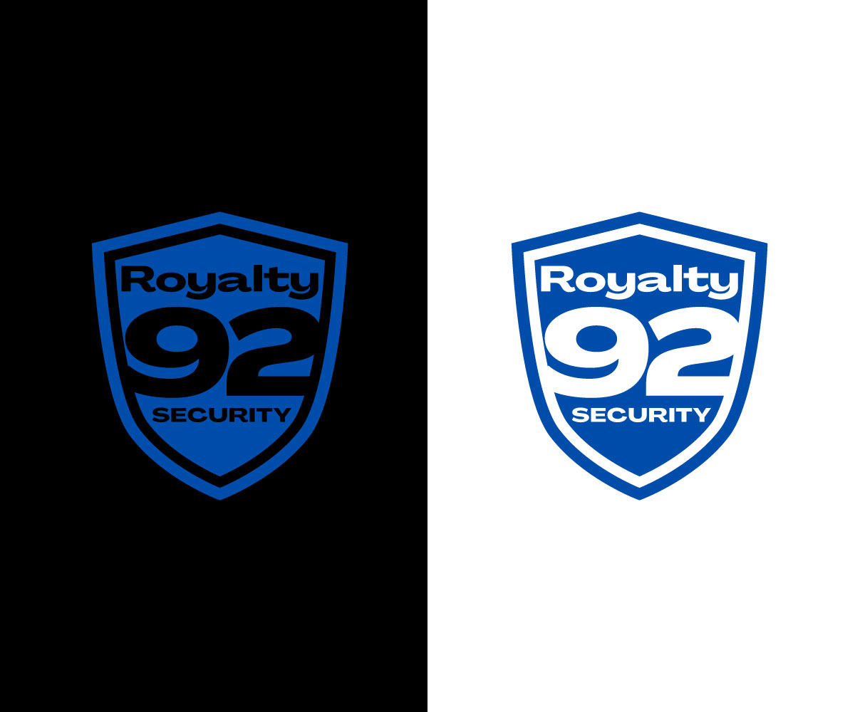 Logo Design by Kavth for Royalty 92 Security | Design #31819868