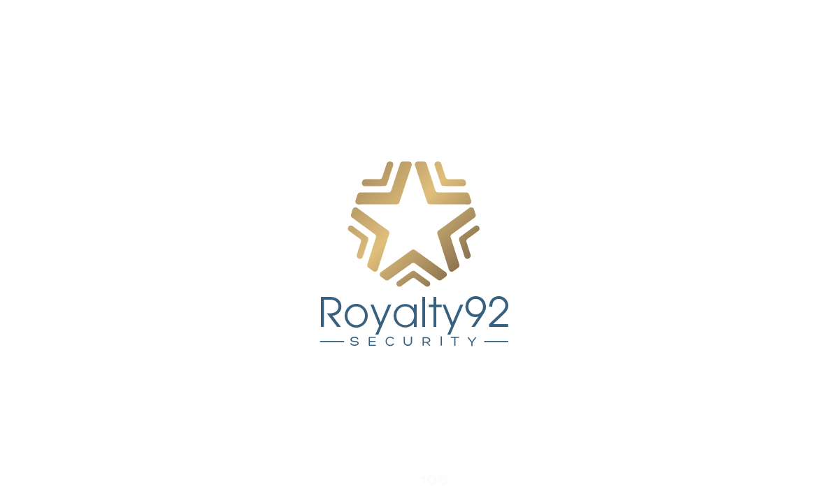 Diseño de Logo por Caribu inc para Royalty 92 Security | Diseño #31825253