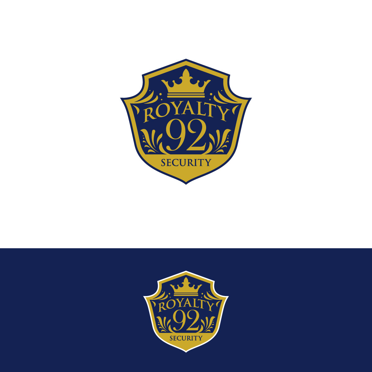 Logo Design by chris Ray for Royalty 92 Security | Design #31795245
