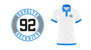 Logo Design by loveqis for Royalty 92 Security | Design: #31795127