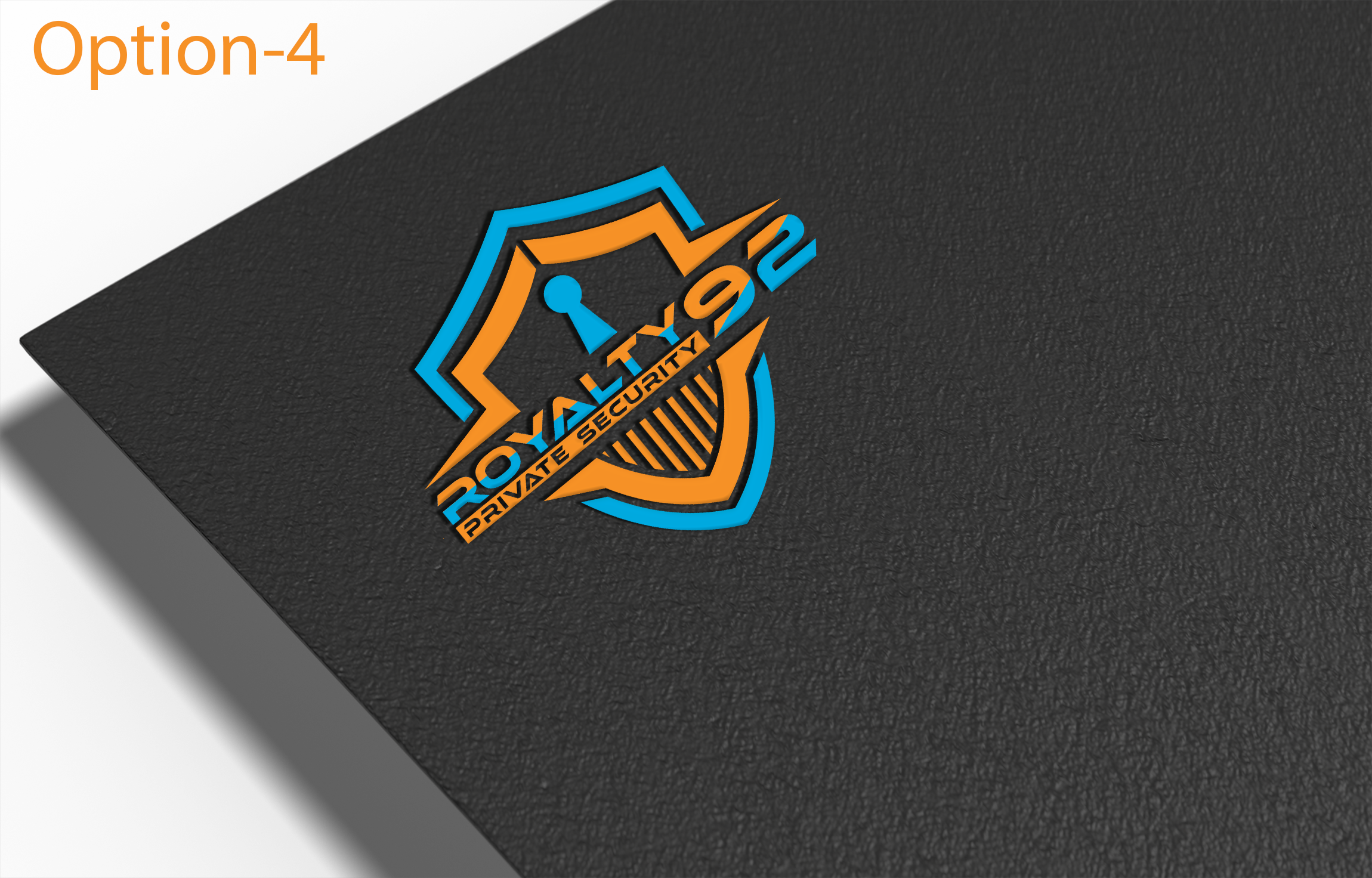 Logo-Design von DesignerShahadat für Royalty 92 Security | Design #31881687