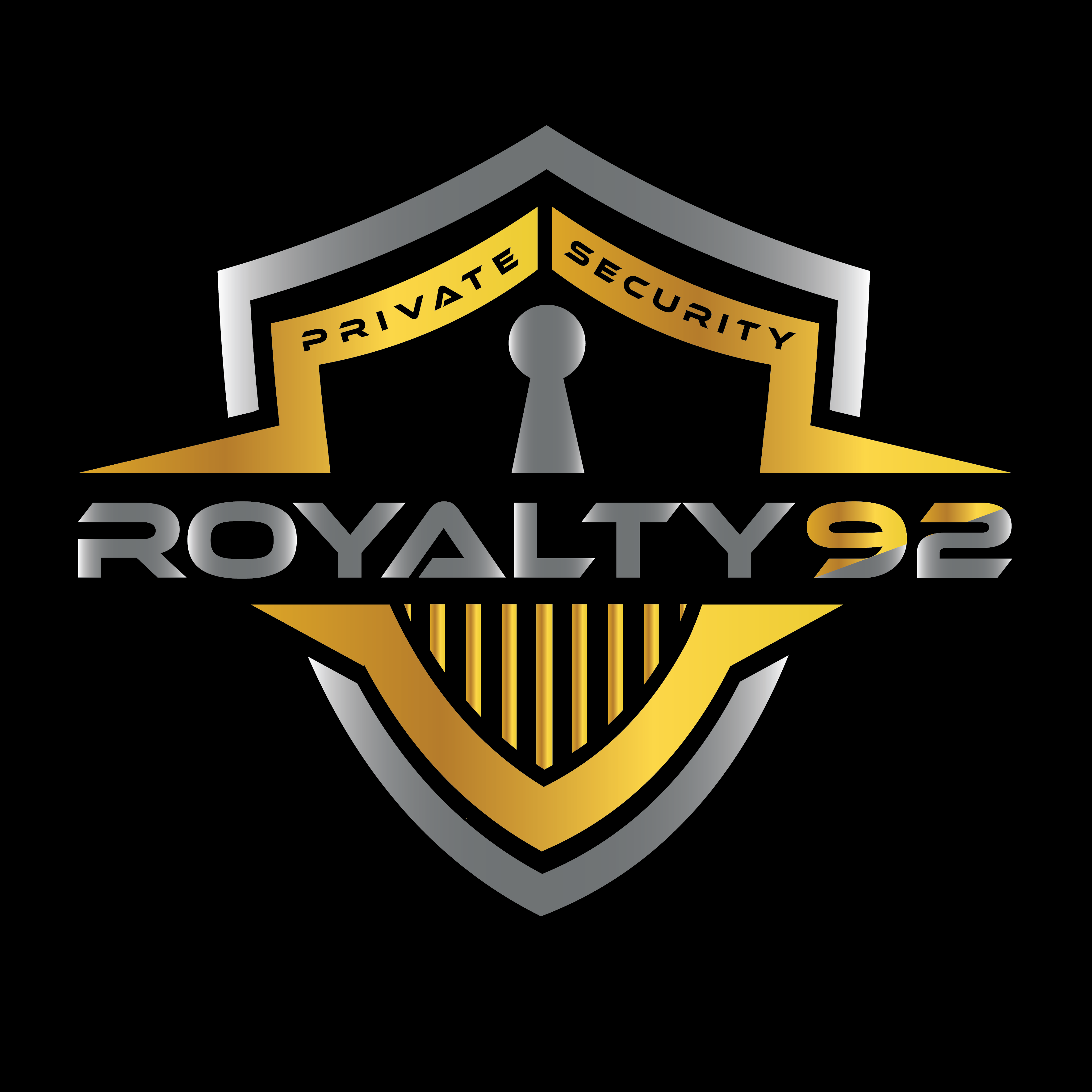 Logo-Design von DesignerShahadat für Royalty 92 Security | Design #31885344