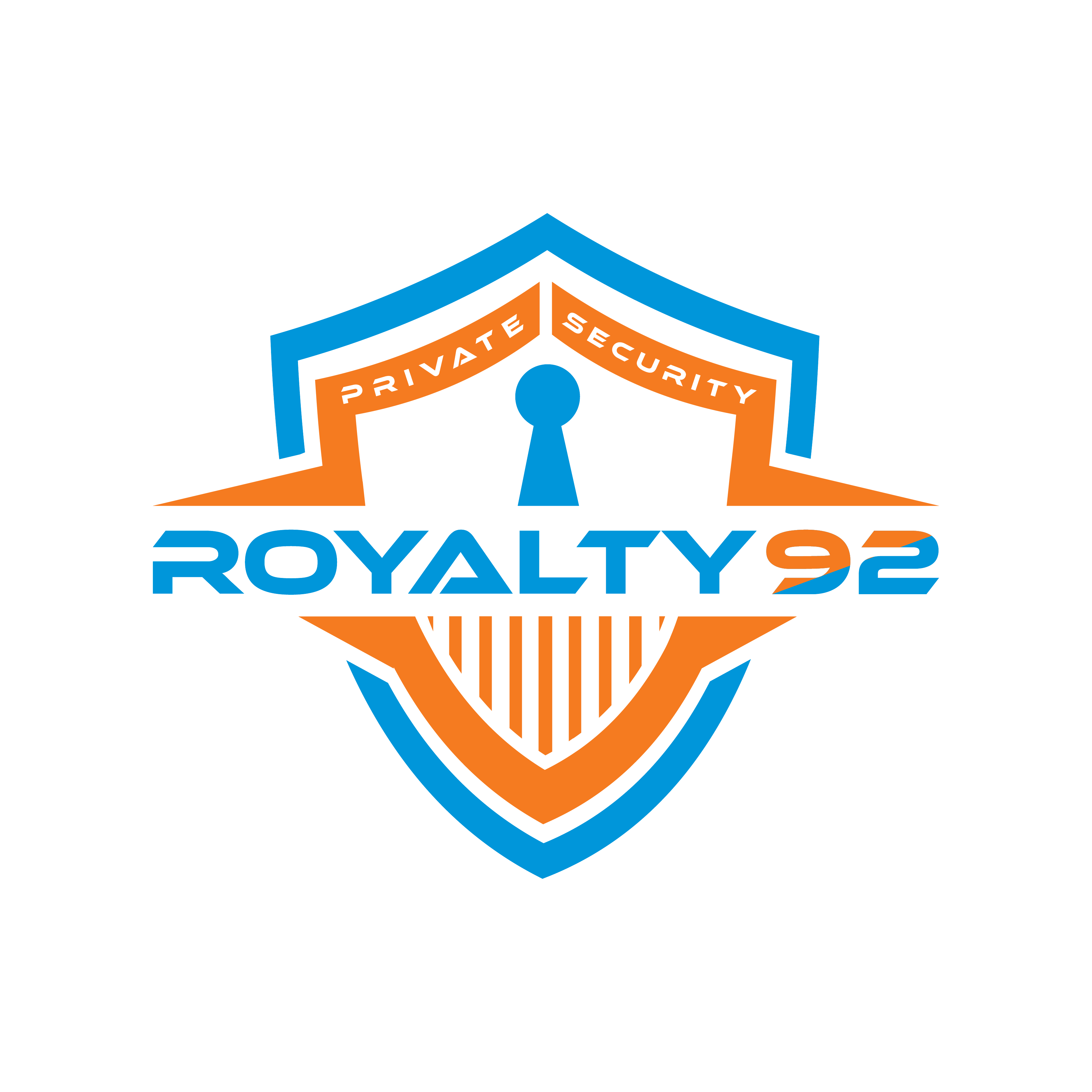 Logo Design by DesignerShahadat for Royalty 92 Security | Design #31885562