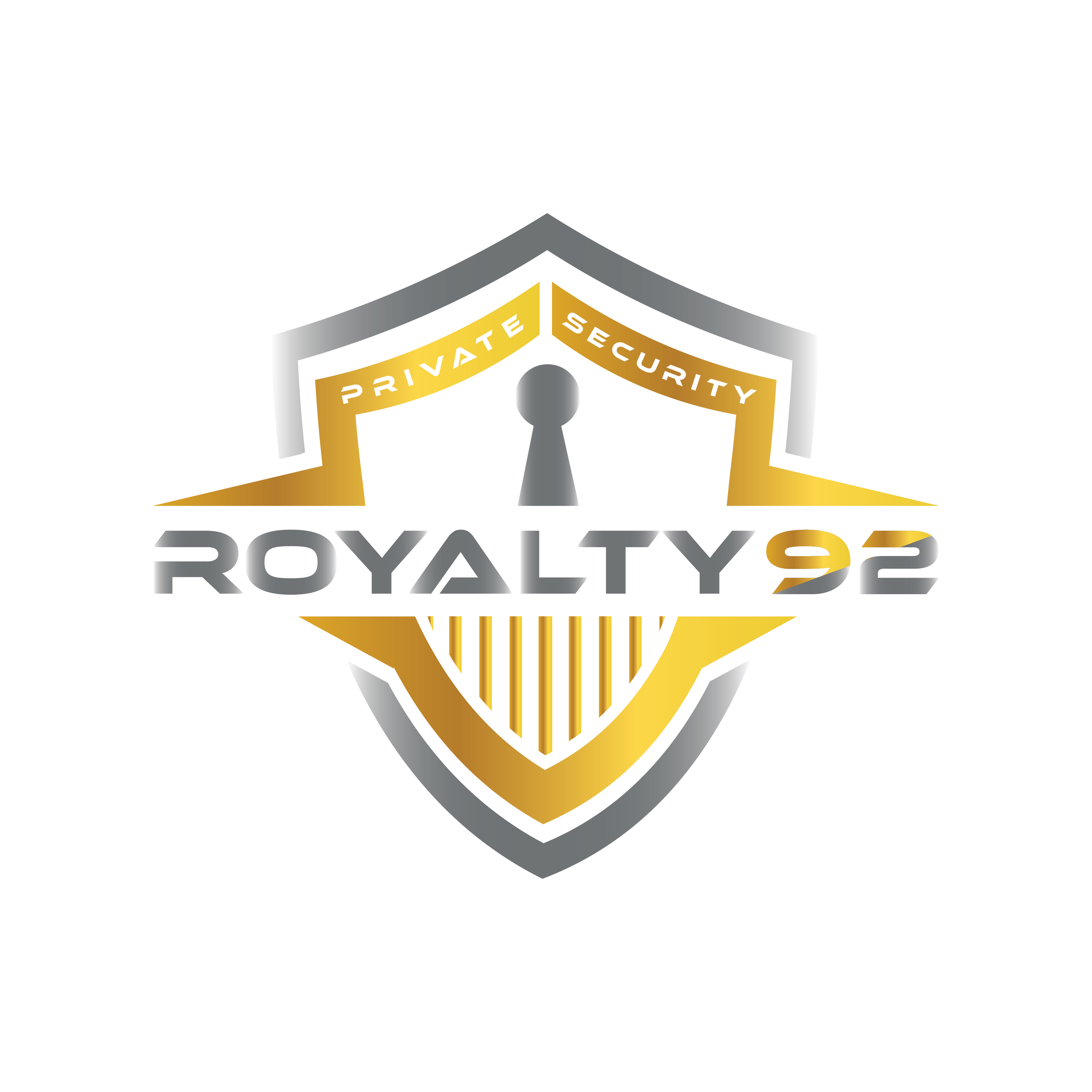 Logo-Design von DesignerShahadat für Royalty 92 Security | Design #31885563