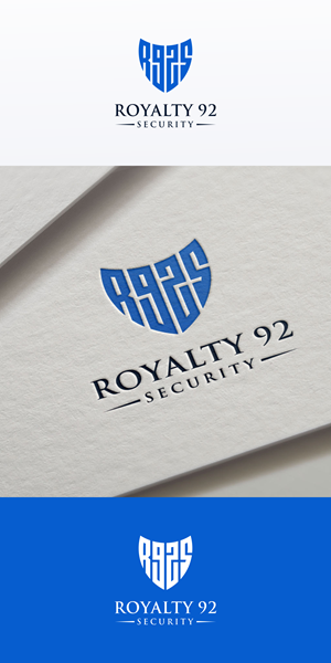 Logo Design by logotimeless for Royalty 92 Security | Design: #31802062