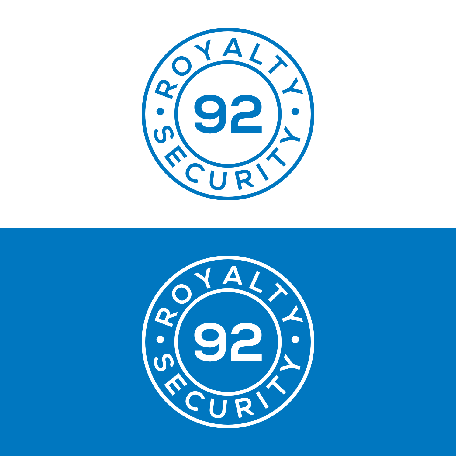 Logo Design by cah awu for Royalty 92 Security | Design #31794977