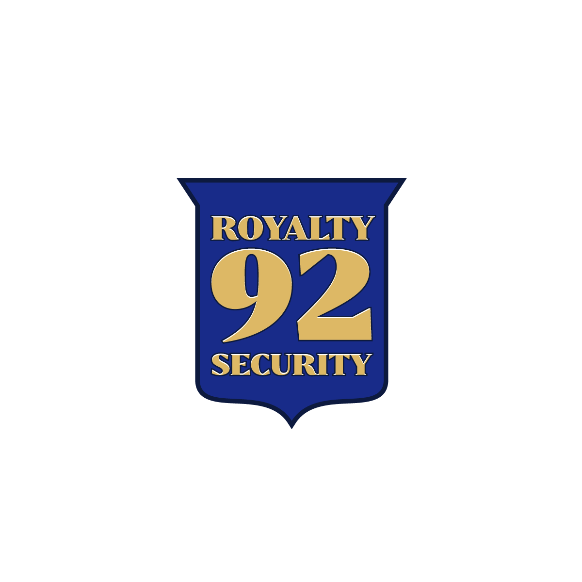 Logo Design by Elrich for Royalty 92 Security | Design #31806676