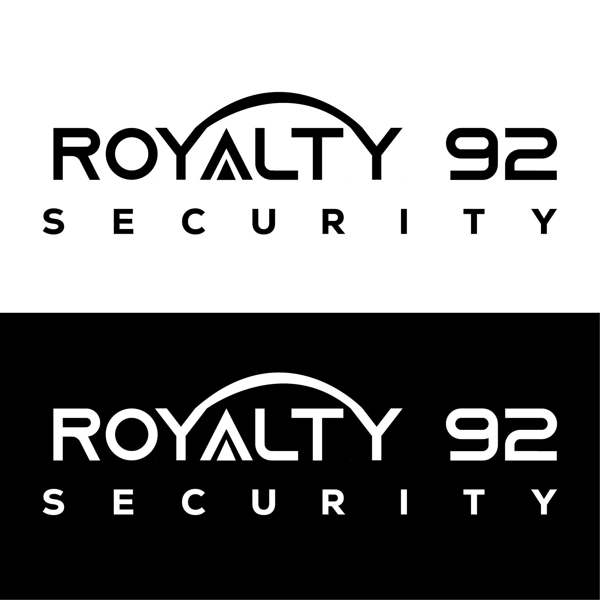Logo-Design von MONIR360 für Royalty 92 Security | Design #31802039
