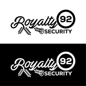 Logo Design by MONIR360 for Royalty 92 Security | Design: #31814334