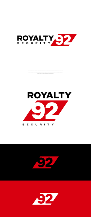 Logo Design by apik. for Royalty 92 Security | Design: #31807572