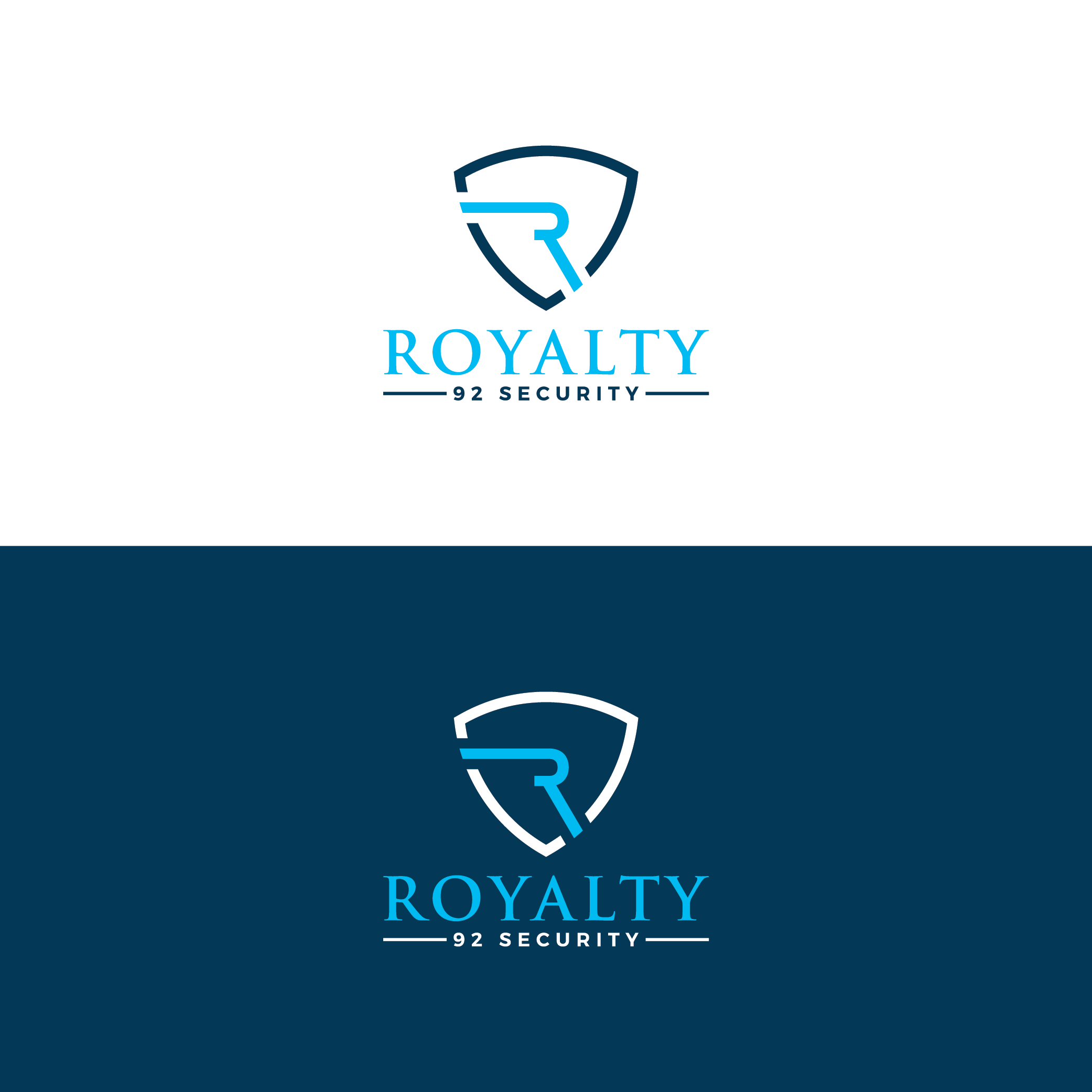 Diseño de Logo por FT Marks Co. para Royalty 92 Security | Diseño #31814643