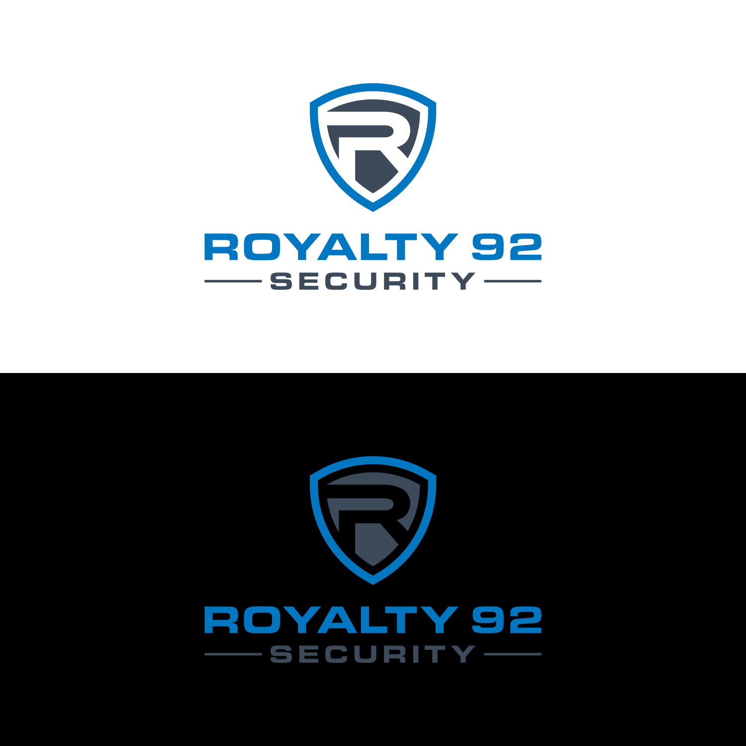 Logo Design by anak hits for Royalty 92 Security | Design #31795895