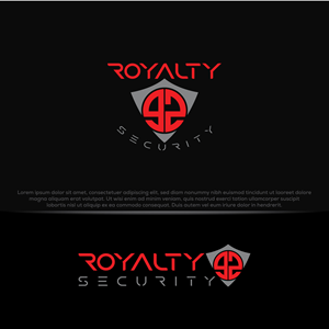 Logo Design by Pilot_DesignR™ for Royalty 92 Security | Design: #31812528
