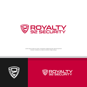 Logo Design by alitjuara for Royalty 92 Security | Design: #31811371