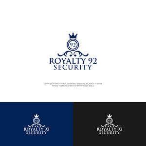 Logo Design by alitjuara for Royalty 92 Security | Design: #31811372