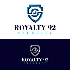 Logo Design by creative.bugs for Royalty 92 Security | Design: #31803906