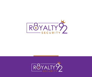 Logo Design by ecorokerz for Royalty 92 Security | Design: #31797579
