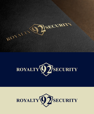 Logo Design by fly  design for Royalty 92 Security | Design: #31797978